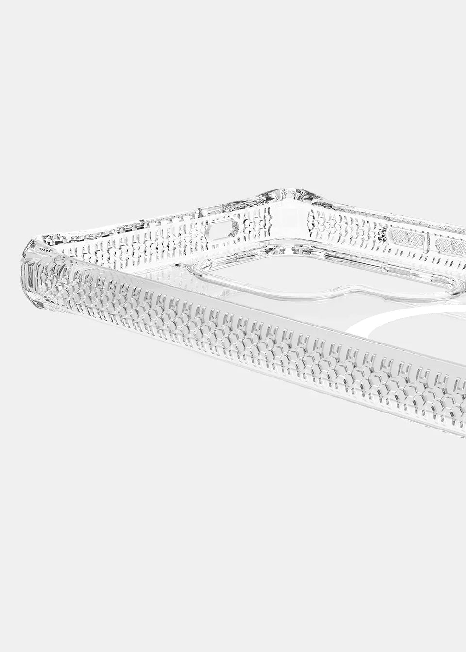 Samsung S25 Ultra MagSafe Cover Itskins Hybrid Clear Samsung S25 Ultra MagSafe Cover Itskins Hybrid Clear